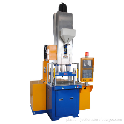 Hybrid injection molding machine for precision gear